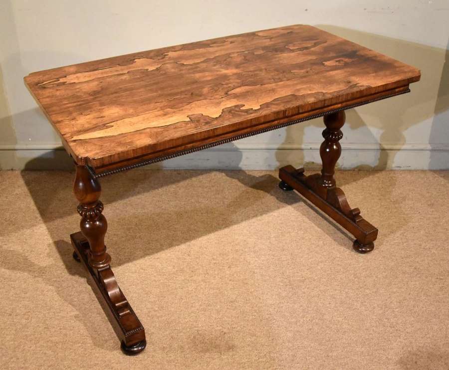 Regency Rosewood Library Table Made by Gillows of London