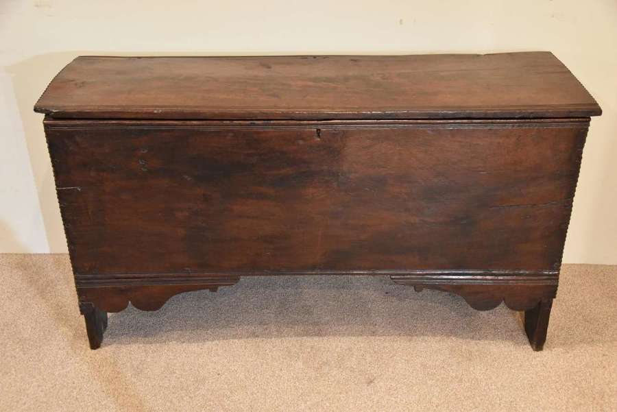 17th Century Oak Plank Coffer Weapons Chest