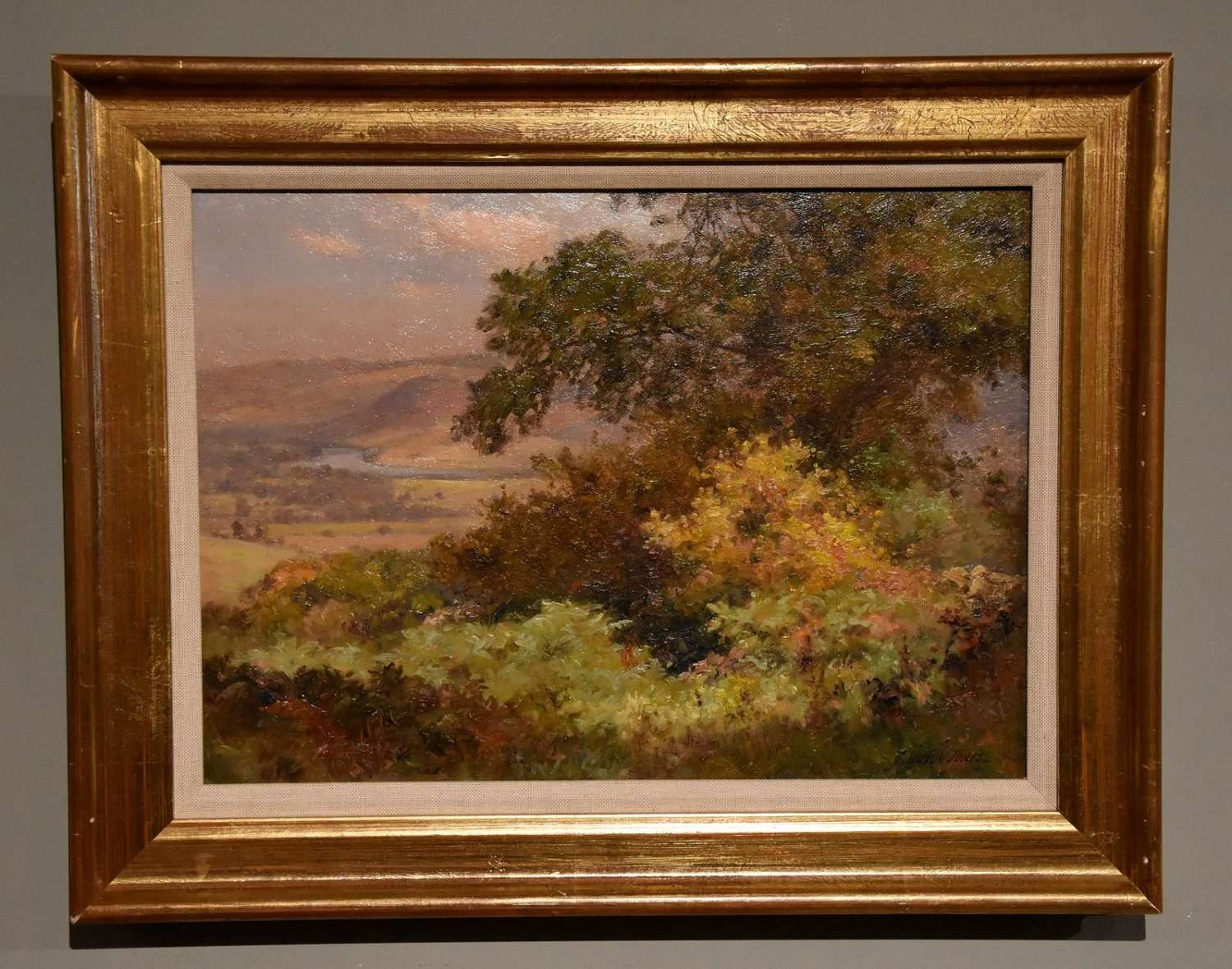 Oil Painting by Josiah Clinton Jones - In the Conway Valley
