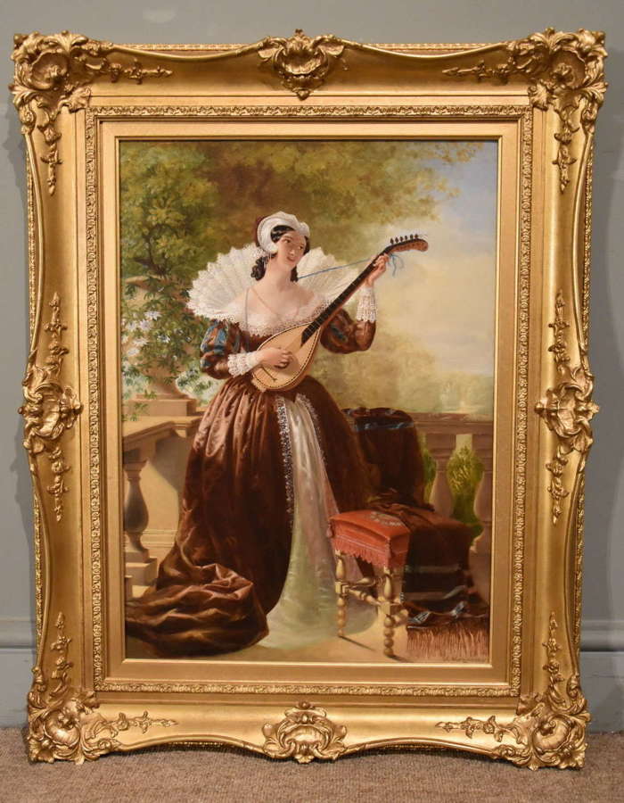 'A Musical Interlude' Oil Painting by John Morgan