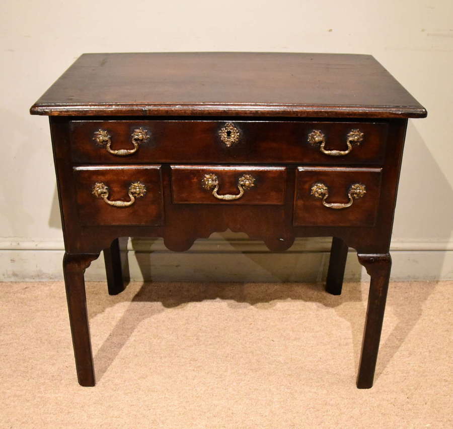18th Century Chippendale Period Mahogany Lowboy