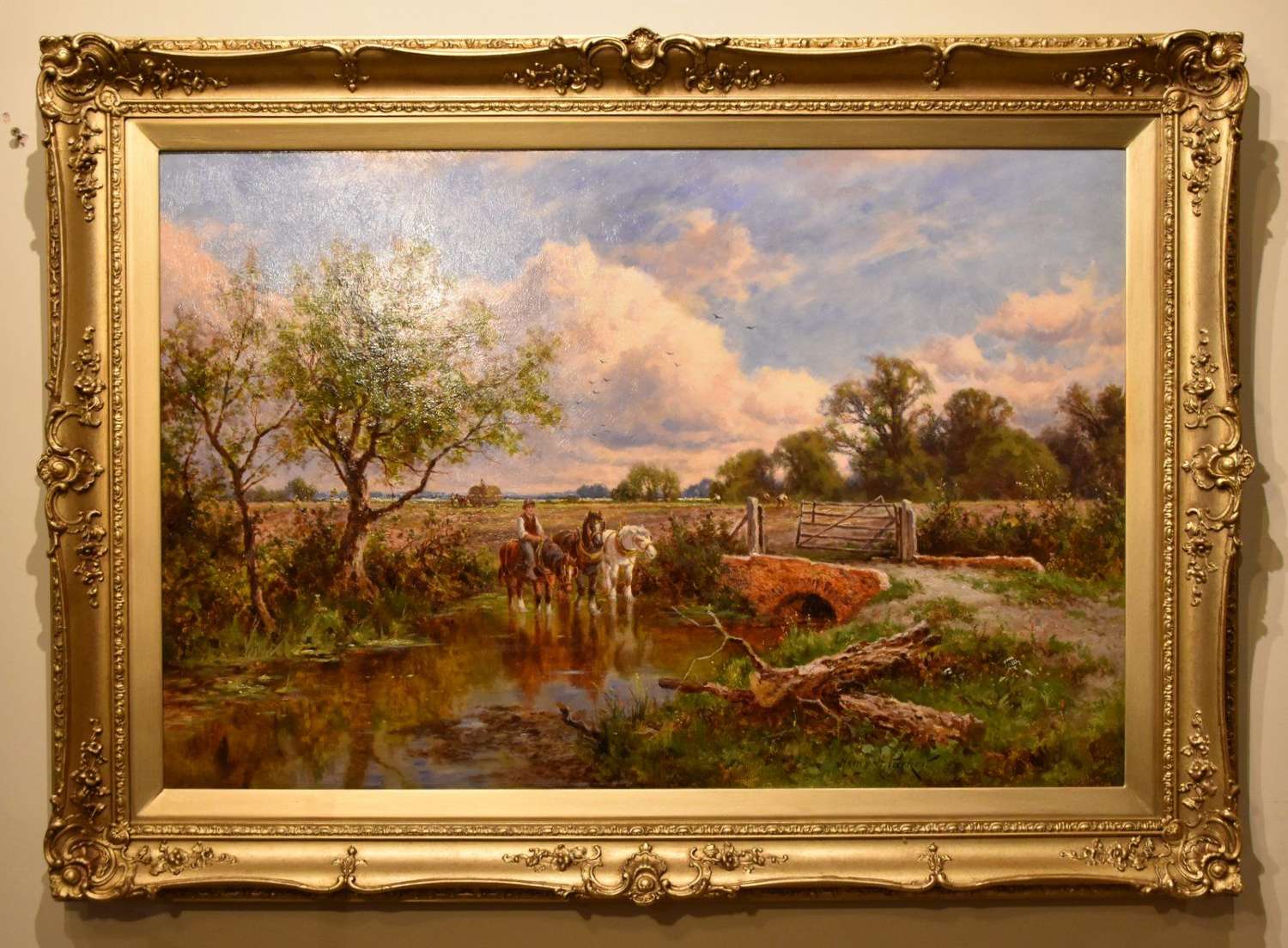 Oil Painting by Henry Hiller Parker  