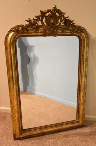 Mid 19th Century French Gilded Mirror