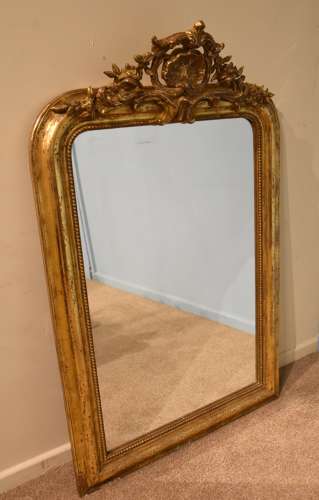Mid 19th Century French Gilded Mirror