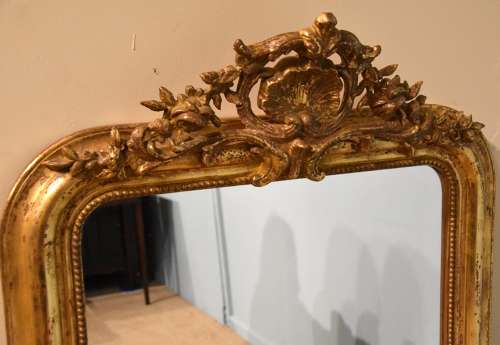 Mid 19th Century French Gilded Mirror