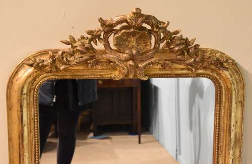Mid 19th Century French Gilded Mirror