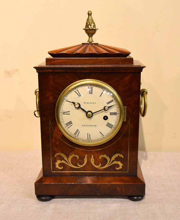 Regency Mahogany Bracket Timepiece