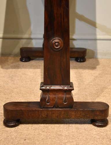 Regency Period Rosewood Games Table
