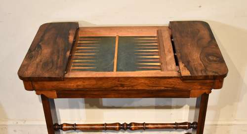 Regency Period Rosewood Games Table