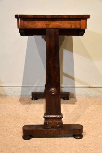 Regency Period Rosewood Games Table