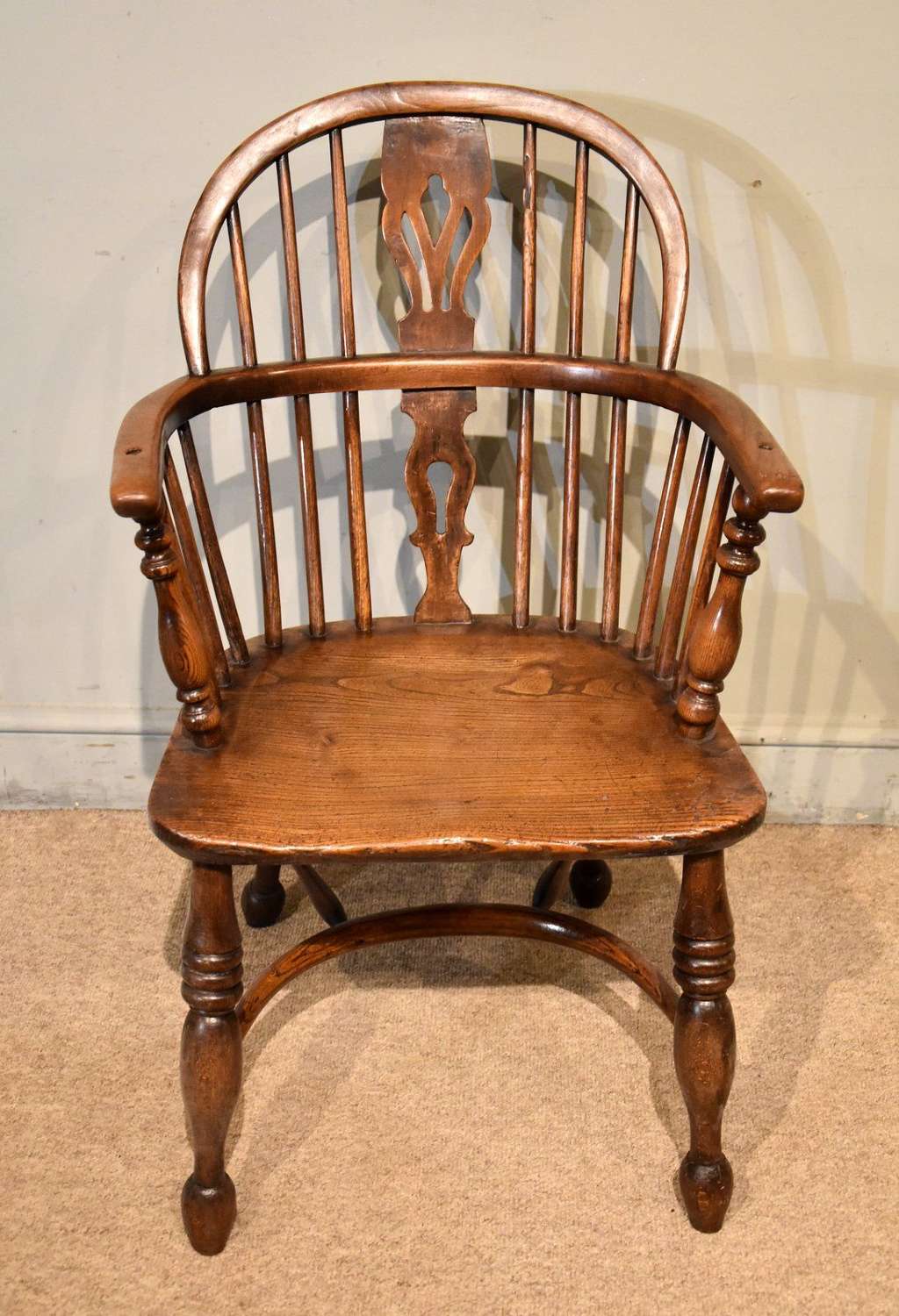 19th Century Ash and Elm Windsor Chair