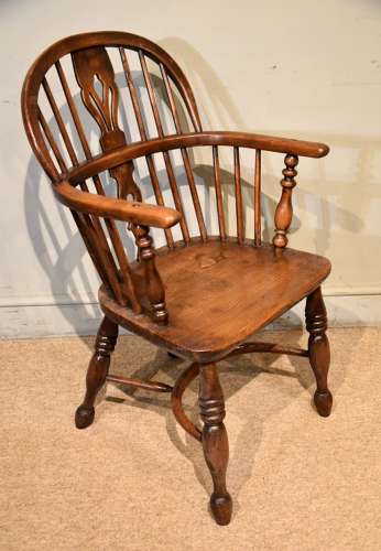 19th Century Ash and Elm Windsor Chair