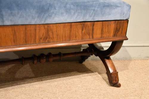 William IV rosewood duet piano stool
