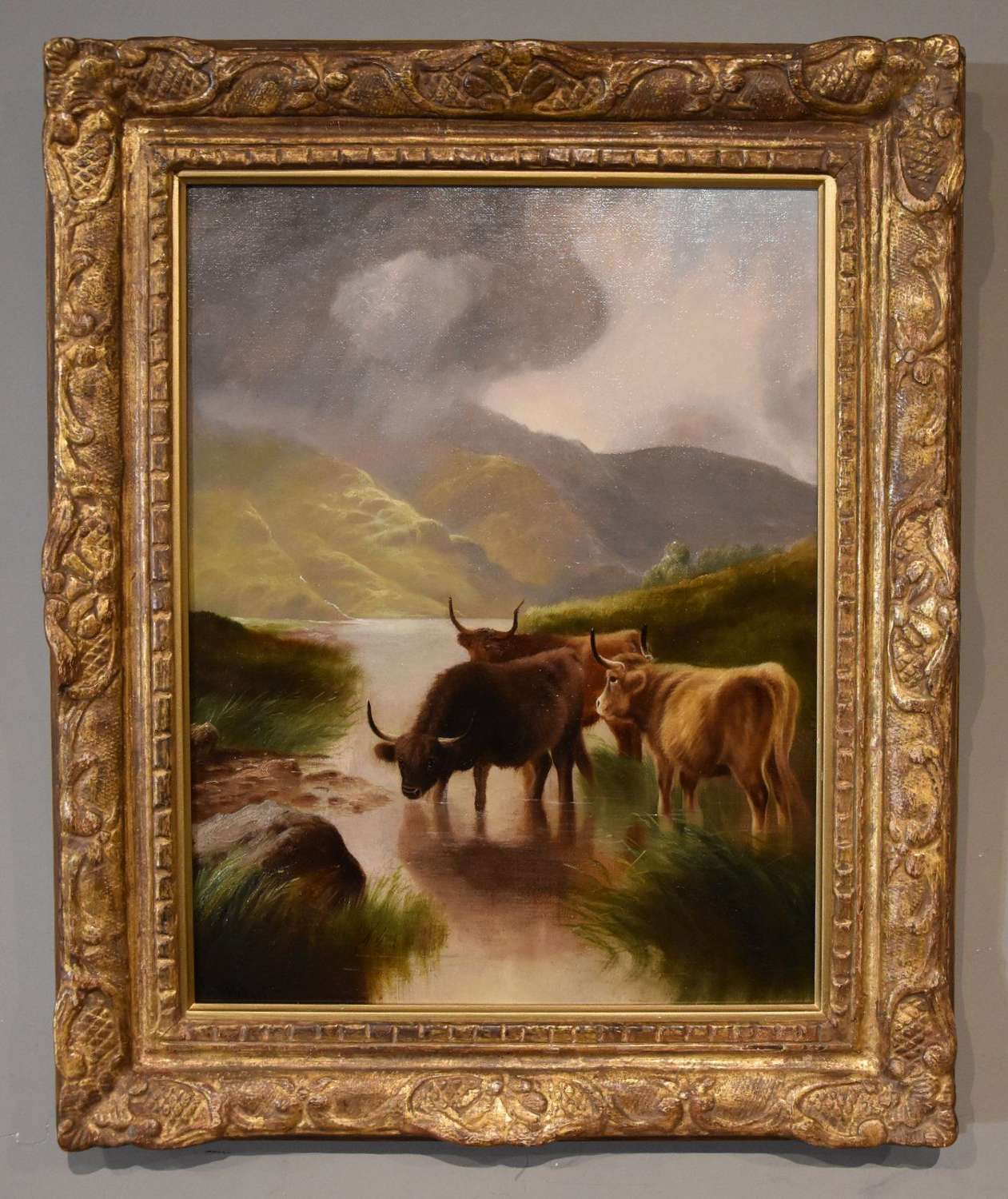 Oil Painting by William Perring Hollyer  