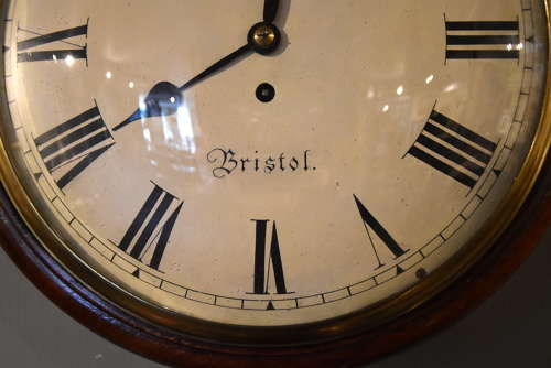 Dial wall clock J.Jackson & Son, Bristol