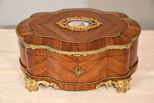 Fine 19th Century Kingwood and Ormolu mounted casket
