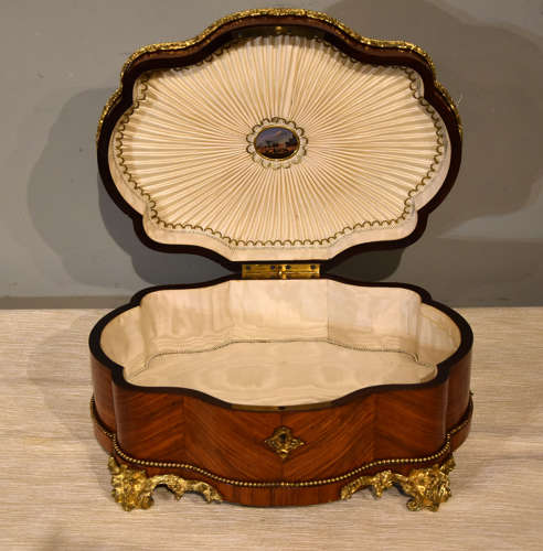 Fine 19th Century Kingwood and Ormolu mounted casket