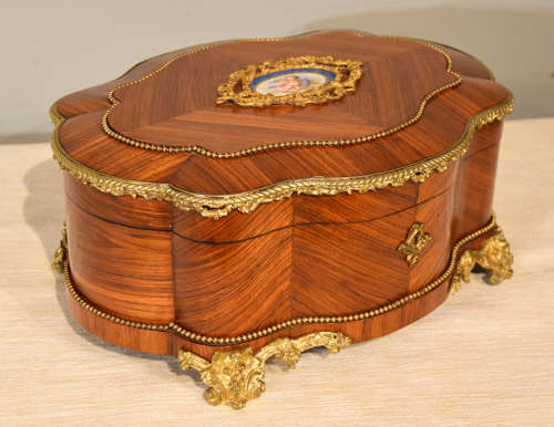 Fine 19th Century Kingwood and Ormolu mounted casket