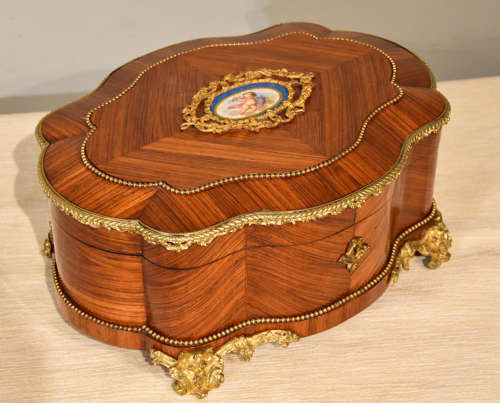 Fine 19th Century Kingwood and Ormolu mounted casket