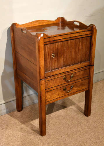 18th century mahogany bedside commode