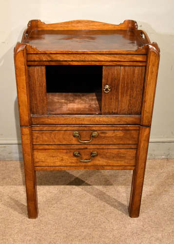 18th century mahogany bedside commode