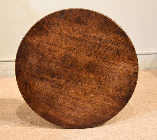 George III oak tripod table