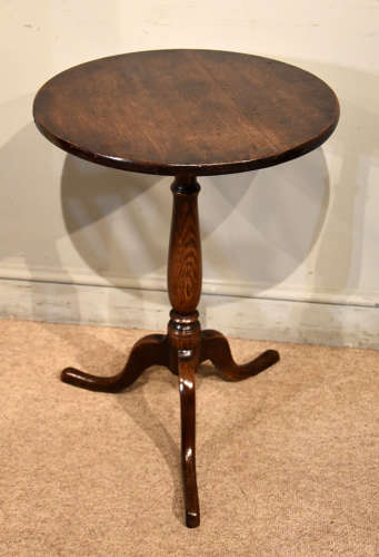 George III oak tripod table