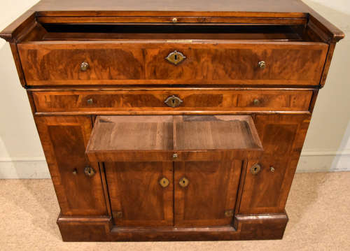 Mid 18th Century Walnut Collectors Desk