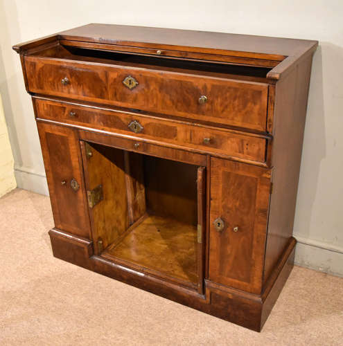Mid 18th Century Walnut Collectors Desk
