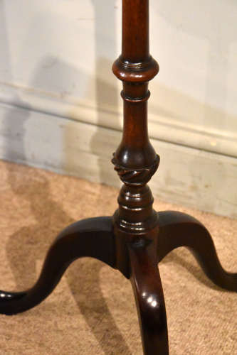 George III mahogany tripod table