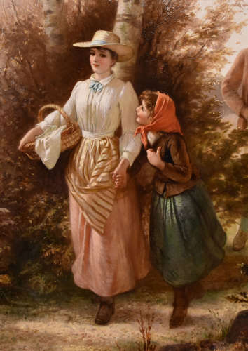Oil Painting by Alfred Fowler Patten