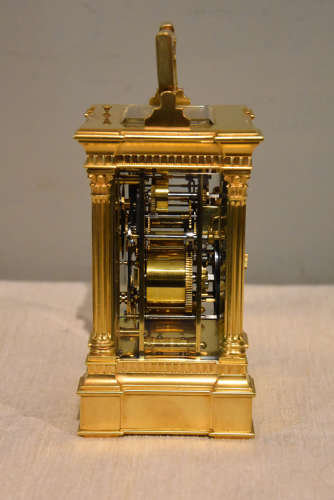Striking Carriage Clock with Calendar