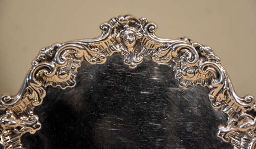A Small Georgian Silver Tray