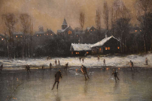 Oil Painting by Nils Hans Christiansen