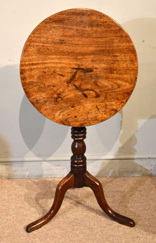 Regency mahogany tripod table
