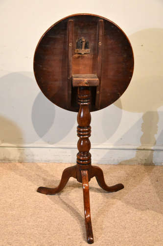 Regency mahogany tripod table