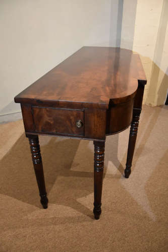 Large Regency period mahogany Serving table/Sideboard