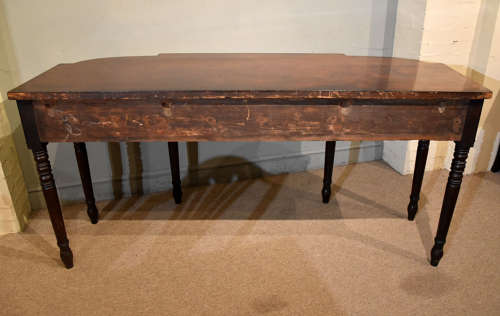 Large Regency period mahogany Serving table/Sideboard