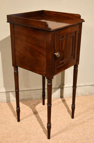 Regency bedside pot cupboard bedside cabinet