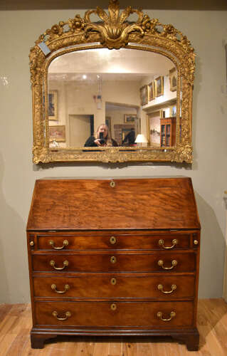 18th Century mahogany bureau
