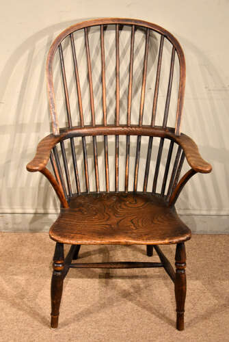 Early 19th century stick back Windsor chair