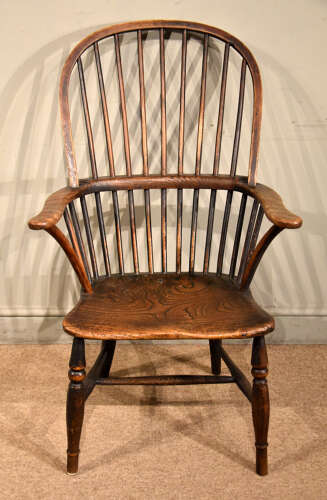 Early 19th century stick back Windsor chair