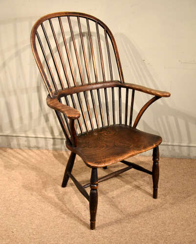 Early 19th century stick back Windsor chair