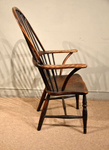 Early 19th century stick back Windsor chair