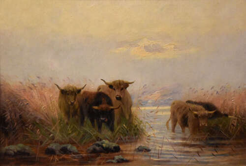 Oil Painting Pair by Sidney Pike