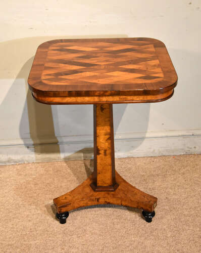Rare Willian IV wood specimen table