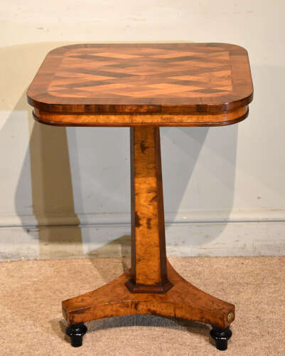 Rare Willian IV wood specimen table