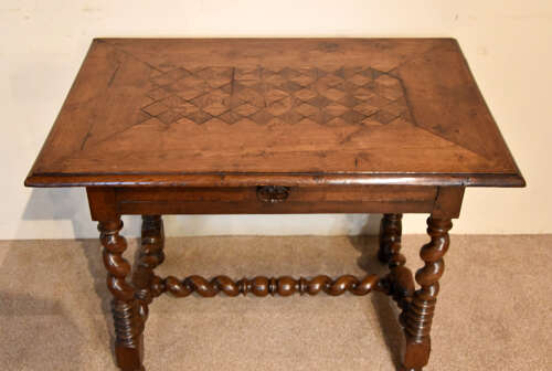 Late 17th Century Parquetry side table
