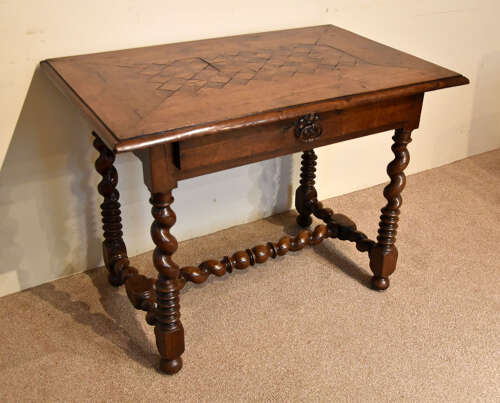 Late 17th Century Parquetry side table