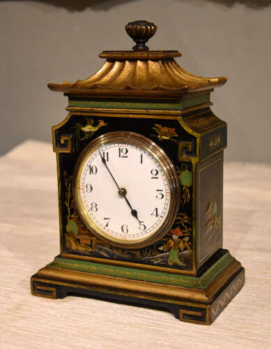 Chinoiserie Mantel Timepiece Clock